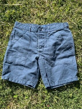 J. Crew Men's Cargo Shorts in Blue